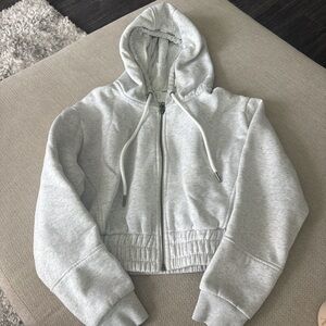 Medium cropped lounge apparel hoodie